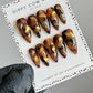 3D Tortoise | 3D Gold | Custom Press On Nails