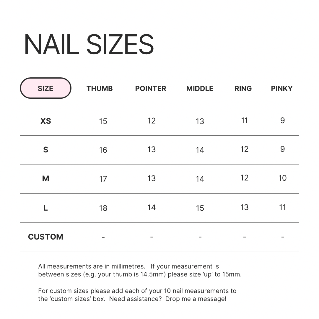 Custom Press On Nails | Design Request